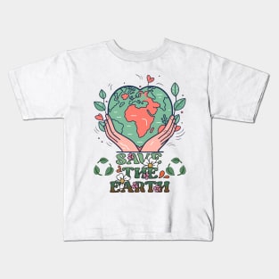 Earth Day Love Kids T-Shirt